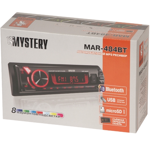 Автомобильный ресивер Mystery MAR-484BT