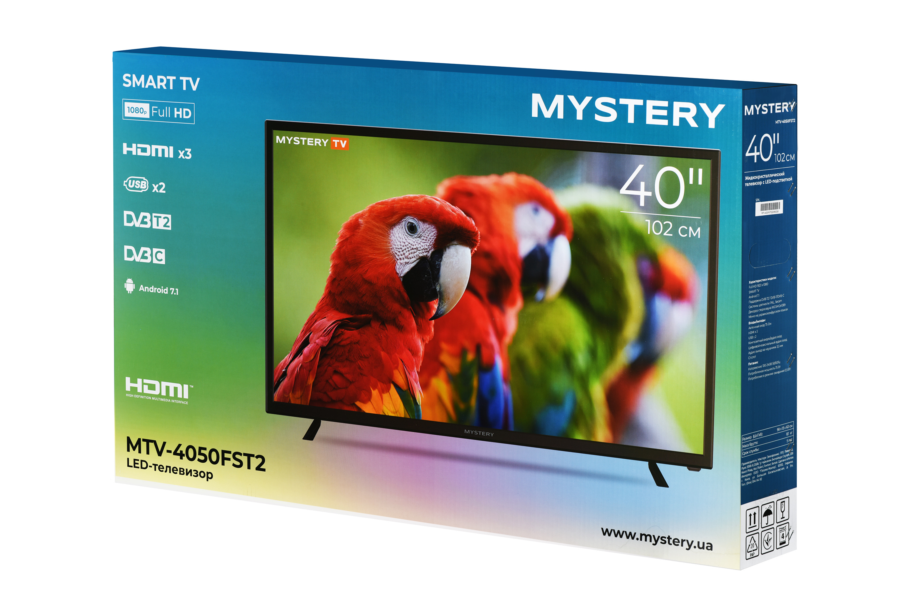 Smart-телевизор Mystery MTV-4050FST2