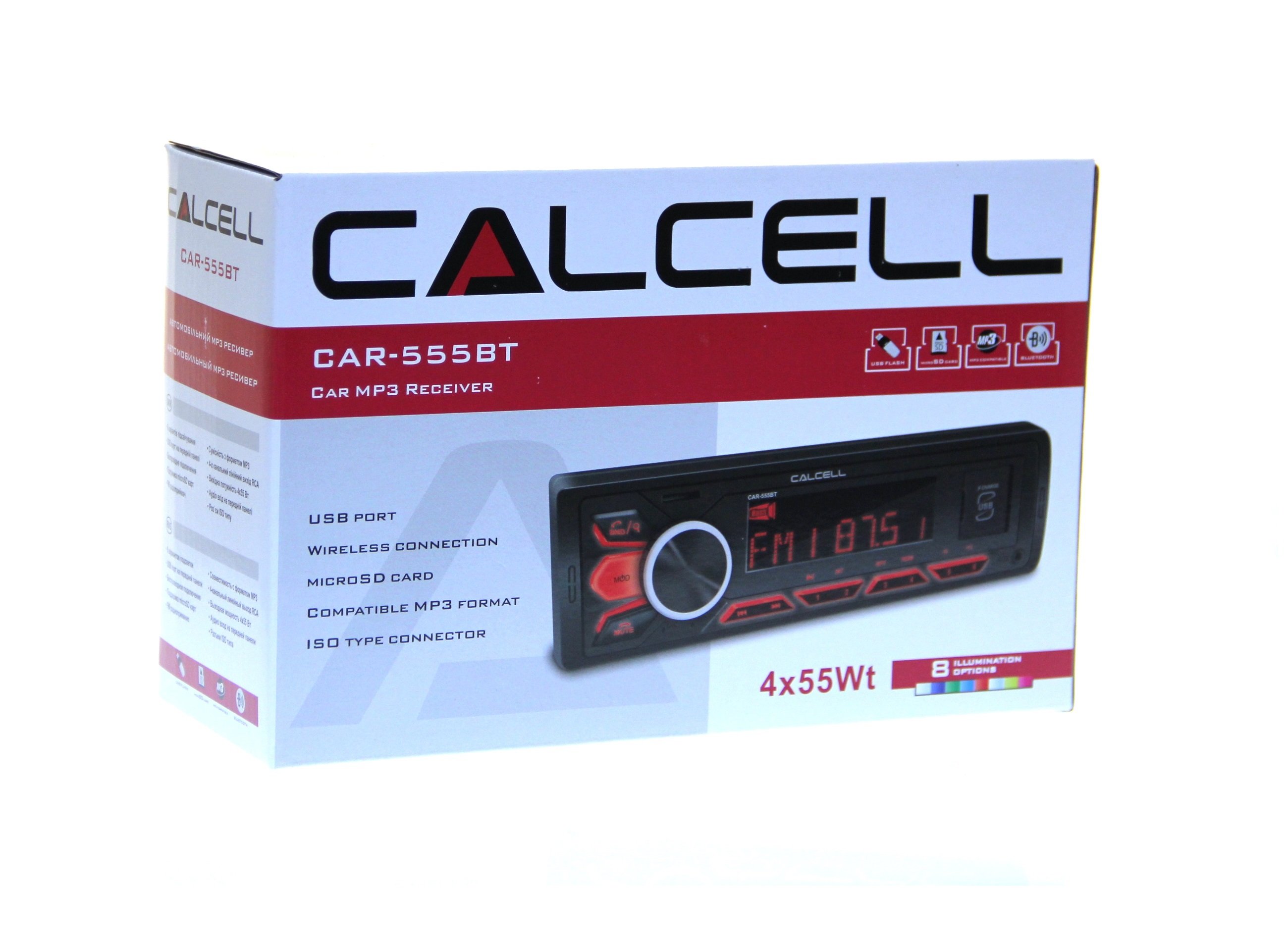 Автомобільний ресивер Calcell CAR-555BT
