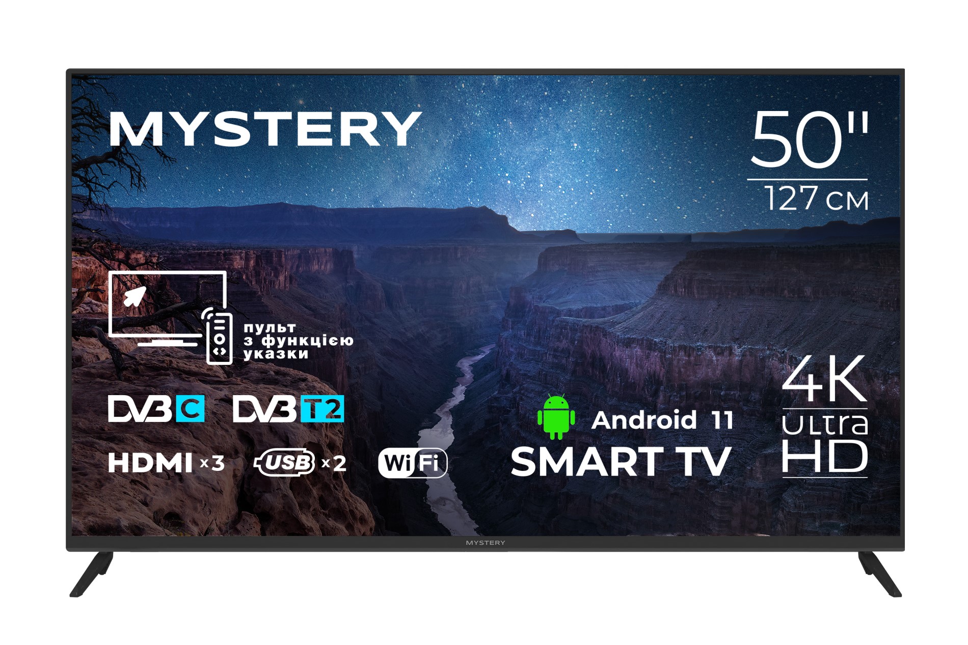 Mystery MTV-5060UDT2 Smart TV