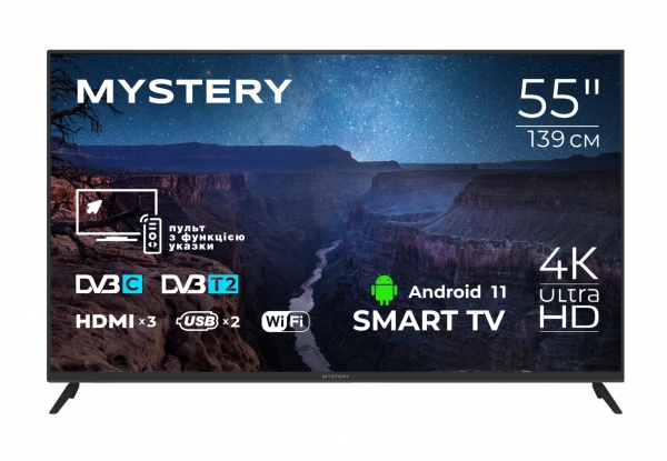 Smart-телевізор Mystery MTV-5560UDT2
